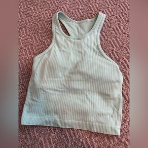 lululemon ebb to street cropped tank